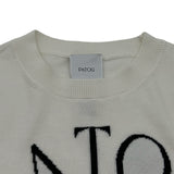 半袖サマーニット KN0688045001W ホワイト コットン レディース 半袖Ｔシャツ