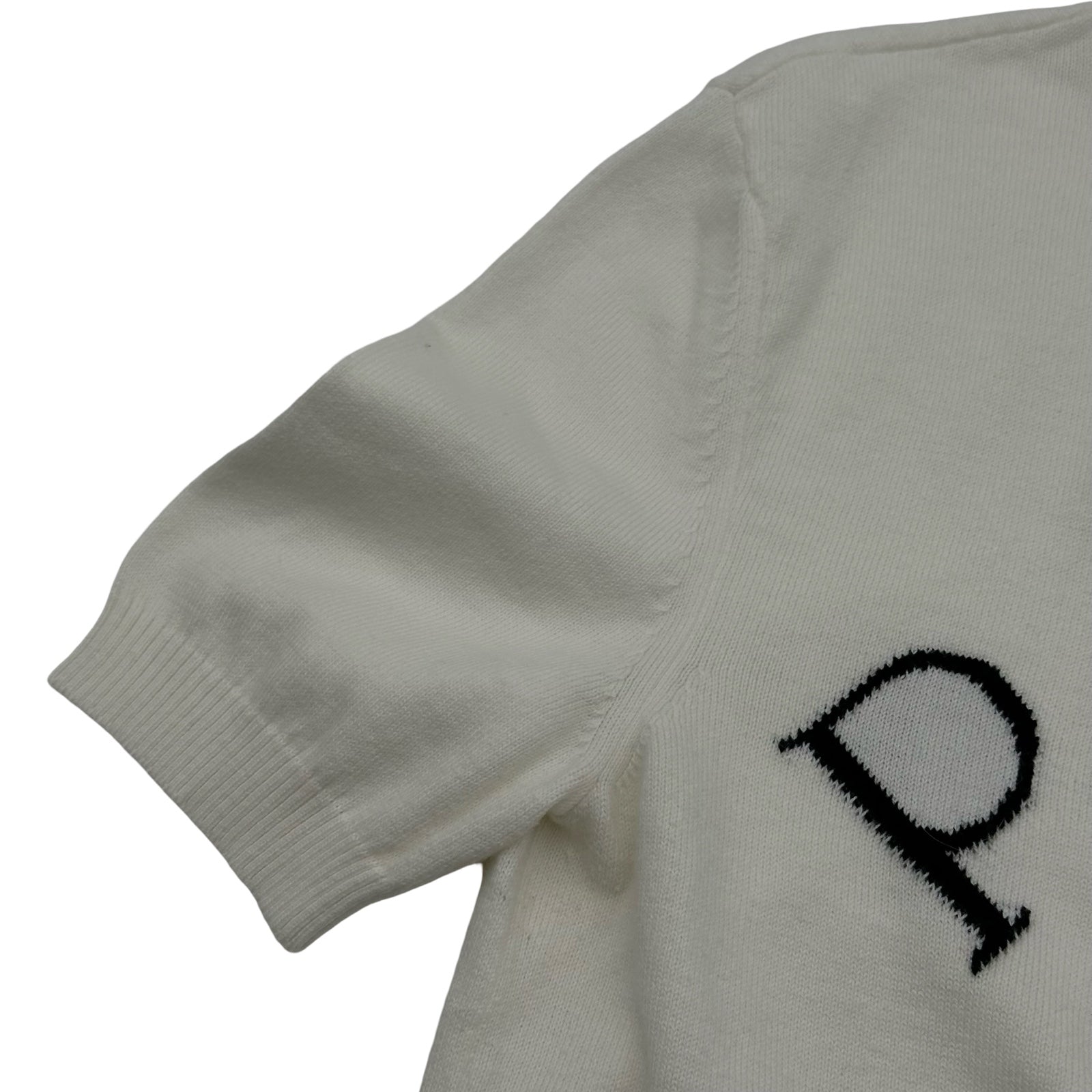 半袖サマーニット KN0688045001W ホワイト コットン レディース 半袖Ｔシャツ 半袖サマーニット KN0688045001W ホワイト コットン レディース 半袖T