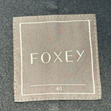 フォクシー FOXEY カシミヤ混ロングコート 27705 ブラック カシミヤ レディース その他アウター