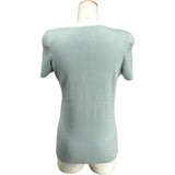 DAISY LIN for FOXEY カシミヤ半袖ニットカットソー 32398 グリーン カシミヤ レディース カットソー