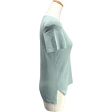 DAISY LIN for FOXEY カシミヤ半袖ニットカットソー 32398 グリーン カシミヤ レディース カットソー