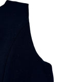 フォクシー FOXEY Champagne ノースリーブワンピース 35905 ネイビー ウール レディース ワンピース