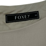 フォクシー FOXEY ベルト付ノースリーブワンピース 31130 ピンク ウール レディース ワンピース