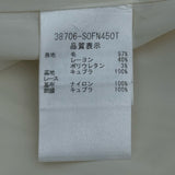 フォクシー FOXEY ノースリーブフレアワンピース 38706 ホワイト ウール レディース ワンピース