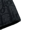 クリスチャン・ディオール Christian Dior カードホルダー ブラック シルバー金具 オブリークキャンバス ユニセックス カードケース