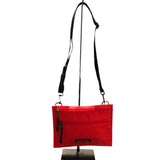 バレンシアガ BALENCIAGA エクスプローラー ポーチ 618379 レッド ナイロン メンズ ショルダーバッグ