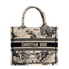 クリスチャン・ディオール Christian Dior ブックトート スモール M1265ZRHZ ホワイト/ブラック キャンパス レディース ハンドバッグ