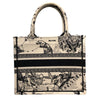 クリスチャン・ディオール Christian Dior ブックトート スモール M1265ZRHZ ホワイト/ブラック キャンパス レディース ハンドバッグ