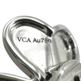 ヴァンクリーフ＆アーペル Van Cleef & Arpels フリヴァル イヤリング スモールモデル ホワイトゴールド Au750 ジュエリー