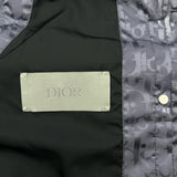 クリスチャン・ディオール Christian Dior オブリーク総柄ダウンベスト 033C410A4462 パープル ナイロン メンズ ダウンベスト