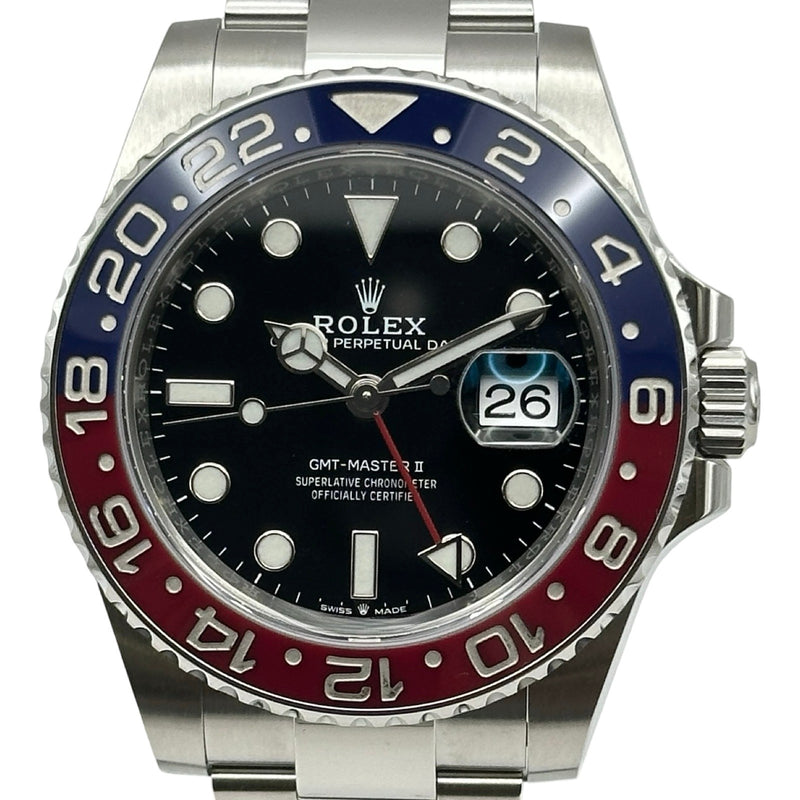 ロレックス ROLEX GMTマスター2 126710BLRO ブラック ステンレス