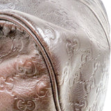 グッチ GUCCI グッチシマボストンバッグ 206501 ブラウン/ゴールド金具 グッチシマ メンズ ボストンバッグ