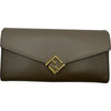フェンディ FENDI FFダイヤモンドチェーンウォレット 8M0365 ALV4-249-1835 ベージュ ゴールド金具 レザー レディース 長財布