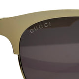 グッチ GUCCI キャットアイサングラス 3G0074SK グレー ゴールド金具 メタル/プラスチック ユニセックス サングラス