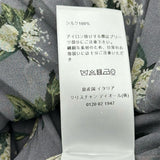 クリスチャン・ディオール Christian Dior 総柄プリーツワンピース 921R58A6927 グレー シルク レディース ワンピース