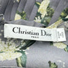 クリスチャン・ディオール Christian Dior 総柄プリーツワンピース 921R58A6927 グレー シルク レディース ワンピース