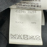 バレンシアガ BALENCIAGA ロゴ刺繡ベースボールキャップ 452245 ブラック コットン メンズ その他ファッション雑貨