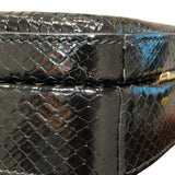 グッチ GUCCI ブロードウェイミニハートバッグ 741700 ブラック パイソン レディース ハンドバッグ