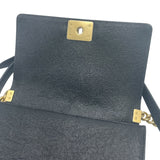 シャネル CHANEL ボーイシャネル25 Vステッチ A67086 ブラック カーフ レディース ショルダーバッグ