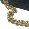 シャネル CHANEL ボーイシャネル25 Vステッチ A67086 ブラック カーフ レディース ショルダーバッグ