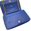 シャネル CHANEL ボーイシャネルチェーンウォレット A81969 28番台 ブルー ソフトキャビア レディース ショルダーバッグ