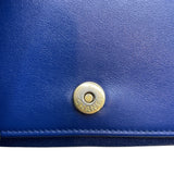 シャネル CHANEL ボーイシャネルチェーンウォレット A81969 28番台 ブルー ソフトキャビア レディース ショルダーバッグ