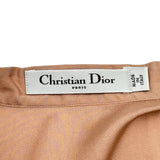 クリスチャン・ディオール Christian Dior BEE刺繍ノースリーブブラウス 021B39A6009 ピンク シルク レディース ブラウス