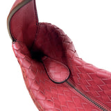 ボッテガ・ヴェネタ BOTTEGA VENETA イントレチャート2wayショルダーバッグ 547225 ボルドー レザー レディース ショルダーバッグ