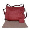 ボッテガ・ヴェネタ BOTTEGA VENETA イントレチャート2wayショルダーバッグ 547225 ボルドー レザー レディース ショルダーバッグ