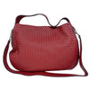 ボッテガ・ヴェネタ BOTTEGA VENETA イントレチャート2wayショルダーバッグ 547225 ボルドー レザー レディース ショルダーバッグ
