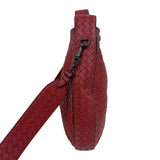 ボッテガ・ヴェネタ BOTTEGA VENETA イントレチャート2wayショルダーバッグ 547225 ボルドー レザー レディース ショルダーバッグ