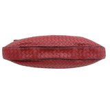 ボッテガ・ヴェネタ BOTTEGA VENETA イントレチャート2wayショルダーバッグ 547225 ボルドー レザー レディース ショルダーバッグ