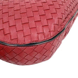 ボッテガ・ヴェネタ BOTTEGA VENETA イントレチャート2wayショルダーバッグ 547225 ボルドー レザー レディース ショルダーバッグ