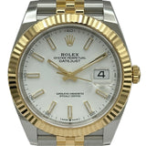 ロレックス ROLEX デイトジャスト41 126333 ホワイト ゴールド/ステンレススチール 自動巻き メンズ 腕時計