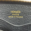 エルメス HERMES ジップアンゴーコンパクト W刻 ブラック ゴールド金具 エバーカラー ユニセックス コインケース