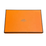 エルメス HERMES ジップアンゴーコンパクト W刻 ブラック ゴールド金具 エバーカラー ユニセックス コインケース