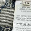 セリーヌ CELINE マカダム柄デニムジャケット ブルー デニム レディース デニムジャケット