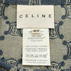 セリーヌ CELINE マカダム柄デニムジャケット ブルー デニム レディース デニムジャケット
