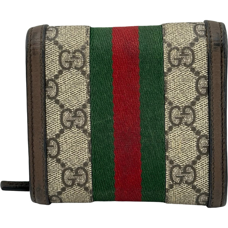 グッチ GUCCI オフィディアコンパクトウォレット 598662 ブラウン GG