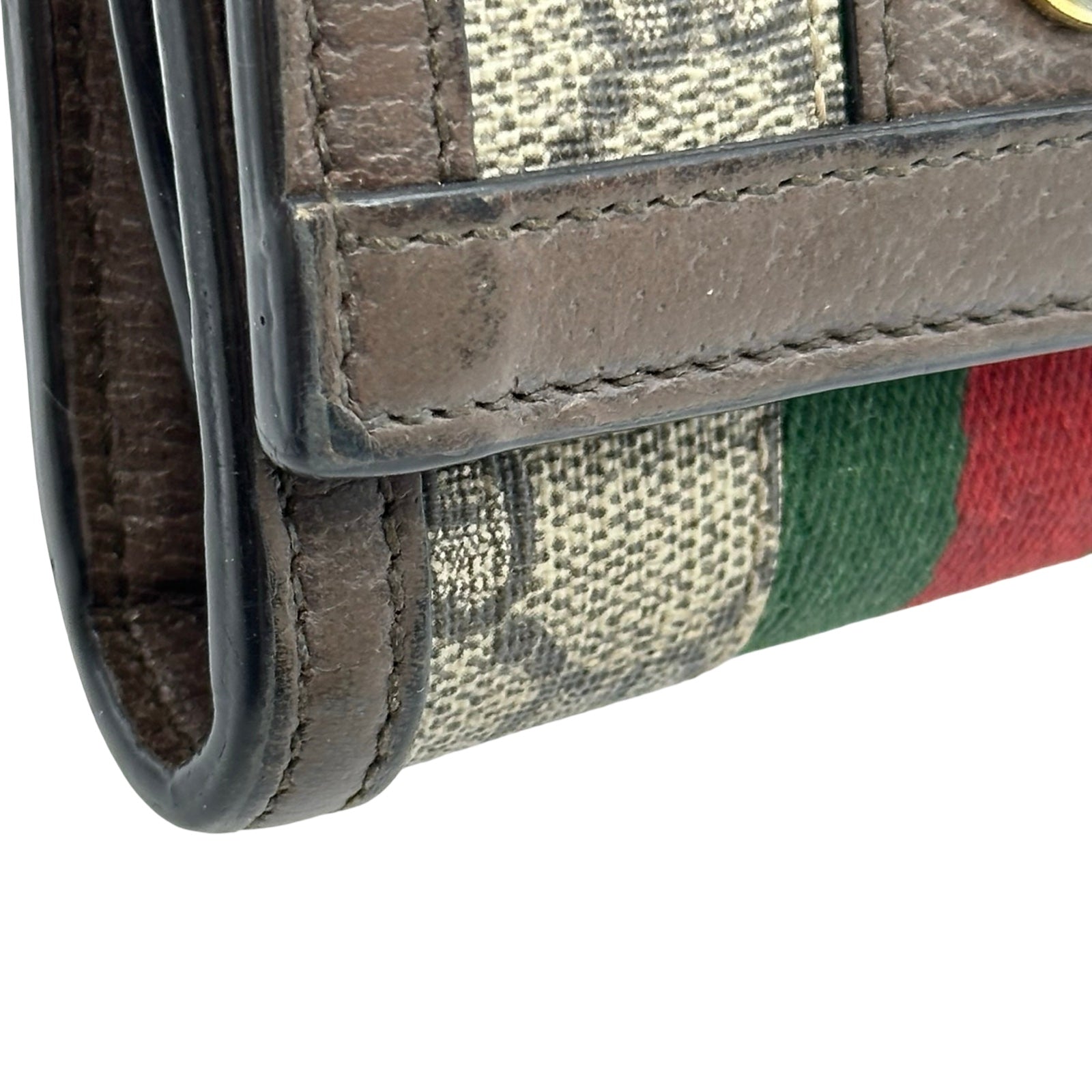 グッチ GUCCI オフィディアコンパクトウォレット 598662 ブラウン GG