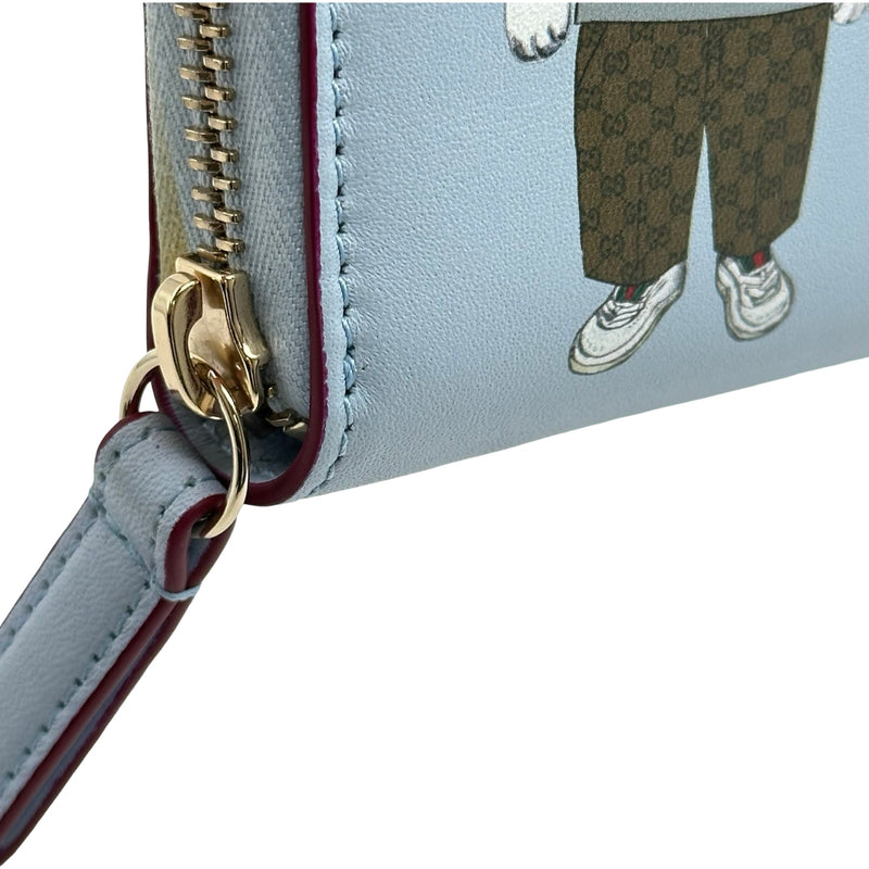 グッチ GUCCI ヒグチユウコ ジップアラウンドウォレット 847918 ライト