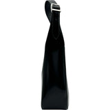 サンローラン SAINT LAURENT LE5 A7 スモール 727709 ブラック シルバー金具 パテント レディース ショルダーバッグ