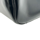 サンローラン SAINT LAURENT LE5 A7 スモール 727709 ブラック シルバー金具 パテント レディース ショルダーバッグ