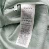 グッチ GUCCI x ヒグチユウコ GG総柄シルクシャツ 864048 グリーン シルク メンズ 半袖シャツ