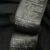 バレンシアガ BALENCIAGA キャンペーンロゴ刺繡半袖Tシャツ 641675 ブラック コットン メンズ 半袖Ｔシャツ