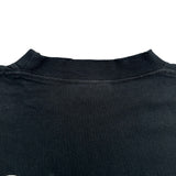 バレンシアガ BALENCIAGA キャンペーンロゴ刺繡半袖Tシャツ 641675 ブラック コットン メンズ 半袖Ｔシャツ