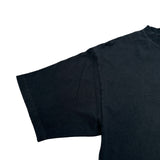 バレンシアガ BALENCIAGA キャンペーンロゴ刺繡半袖Tシャツ 641675 ブラック コットン メンズ 半袖Ｔシャツ