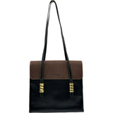 ロエベ LOEWE ベラスケス トートバッグ ブラック/ブラウン ゴールド金具 レザー レディース トートバッグ