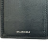 バレンシアガ BALENCIAGA エブリデイパスポートケース 551991 ブラック レザー ユニセックス パスポートケース