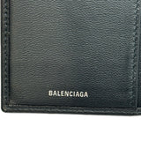 バレンシアガ BALENCIAGA エブリデイパスポートケース 551991 ブラック レザー ユニセックス パスポートケース